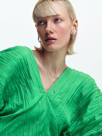 REYTEL Earrings 'SHEEN' in Silver: front