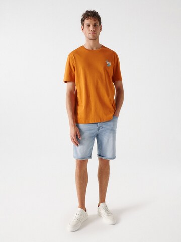 Salsa Jeans Regular Shorts 'Regular' in Blau