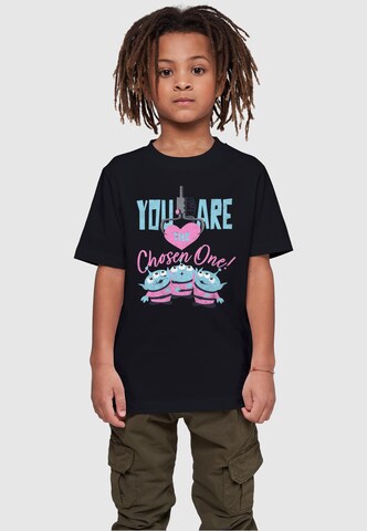 ABSOLUTE CULT Shirt 'Toy Story - You Are The Chosen One' in Zwart: voorkant