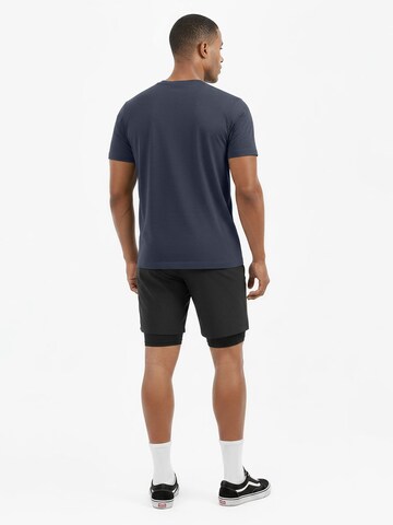 SIXLAB Shirt 'Regular T-Shirt'‌‌‌‌‌‌‌ in Blau
