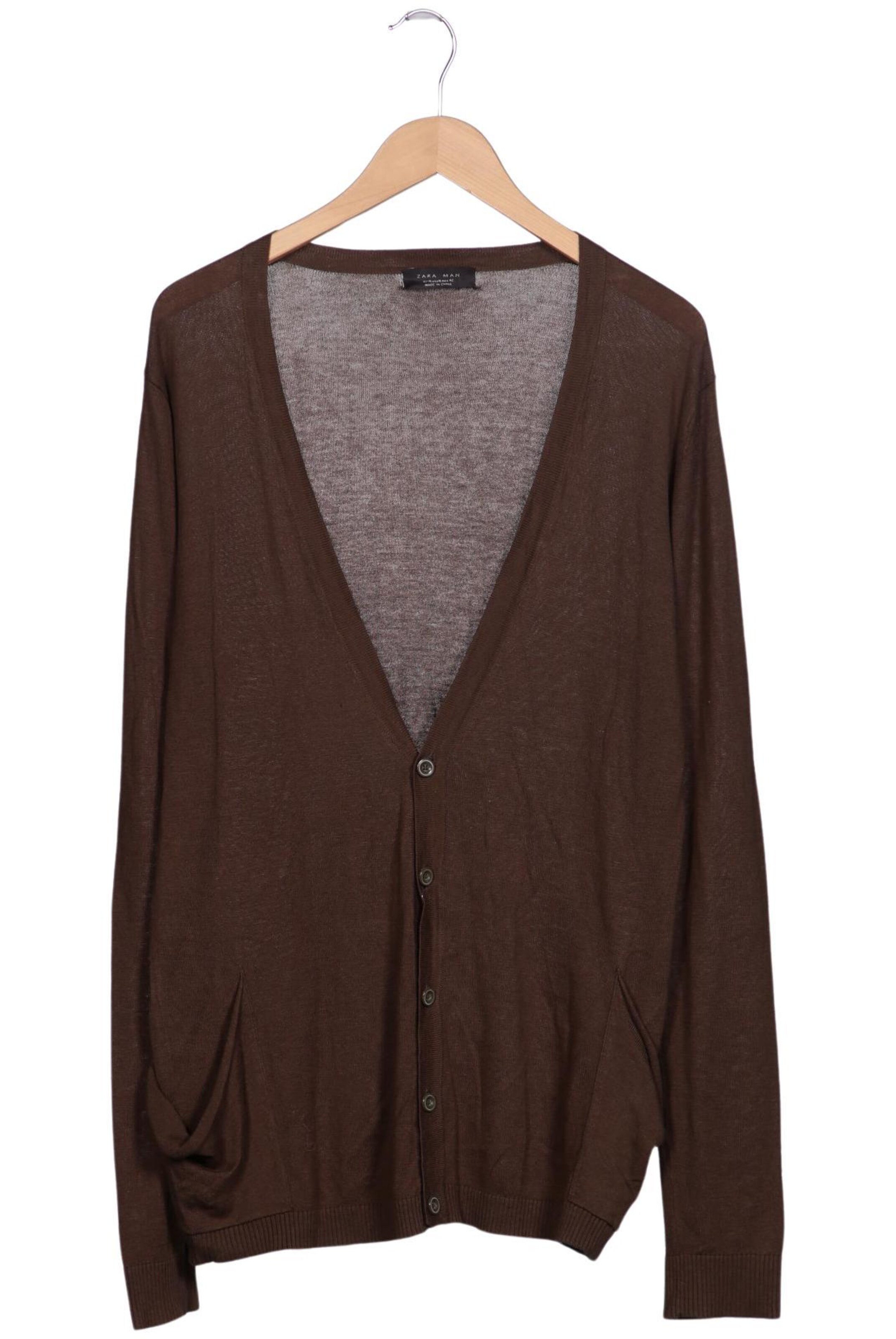 ZARA Sweater & Cardigan in XL in Brown, Item view
