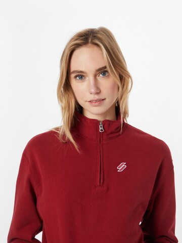 Superdry Sweatshirt in Rot