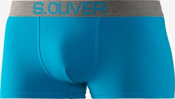 s.Oliver - Calzoncillo boxer 'Hipster' en azul