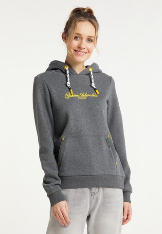 Schmuddelwedda Sweatshirt 'Duhnen' in Grey: front