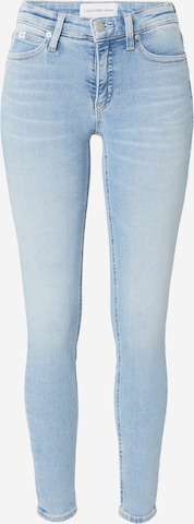 Calvin Klein Jeans - Skinny Vaquero en azul: frente