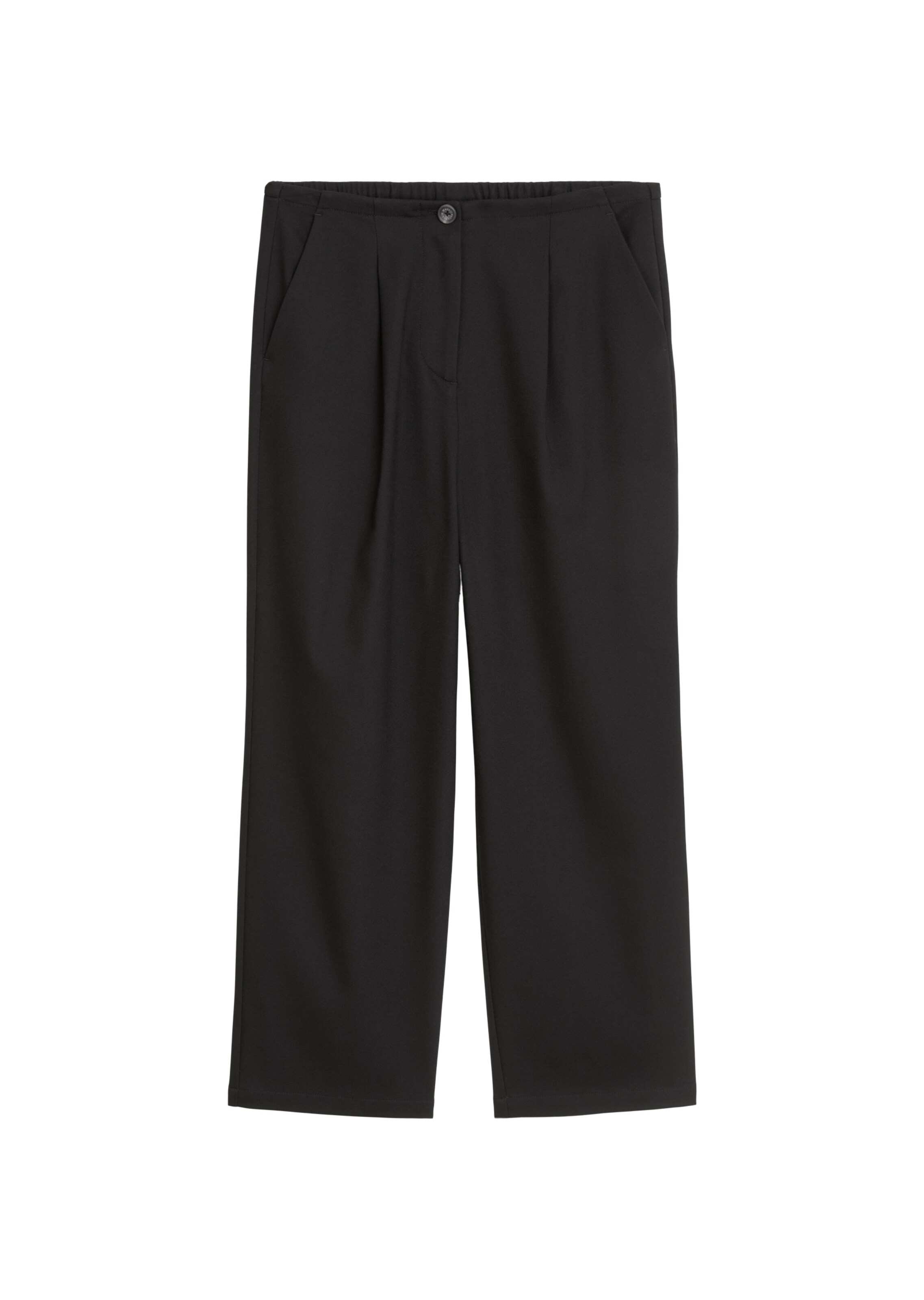 Marc O'Polo DENIM Tapered Hose in Schwarz: Vorderseite