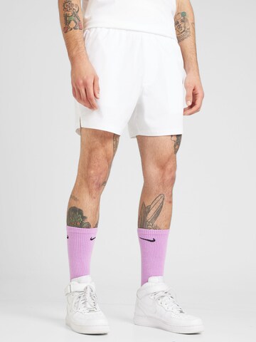 HOLLISTER - regular Pantalón en blanco: frente