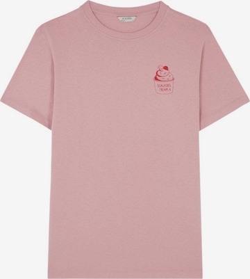 Scalpers Toiminnallinen paita ' ' värissä vaaleanpunainen: etupuoli