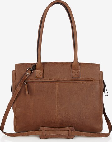 Castelijn & Beerens Shoulder Bag 'Carisma' in Brown