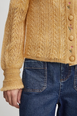 Atelier Rêve Knit Cardigan in Gold