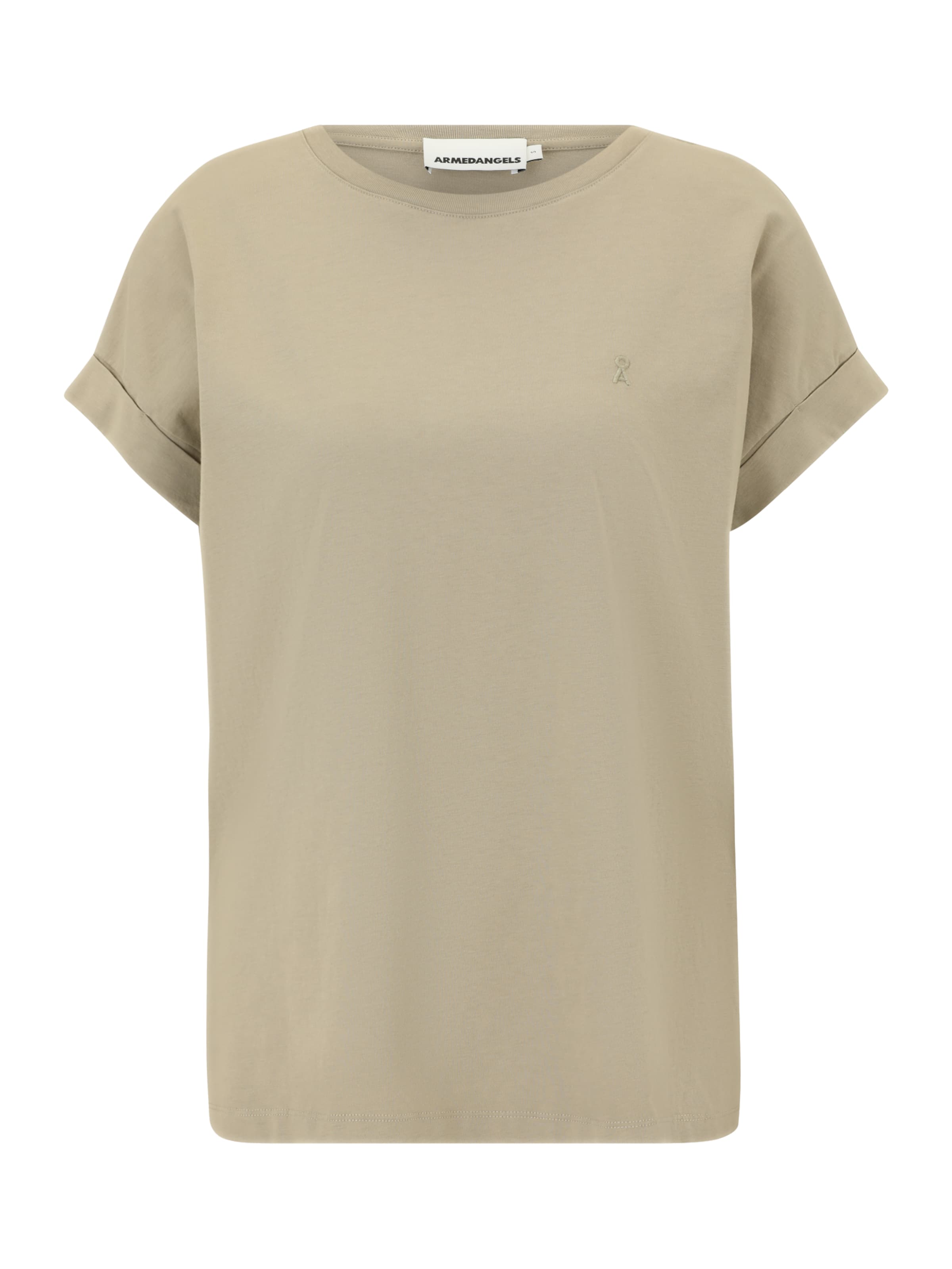 ARMEDANGELS Футболка 'IDAA' в Бежевый: спереди