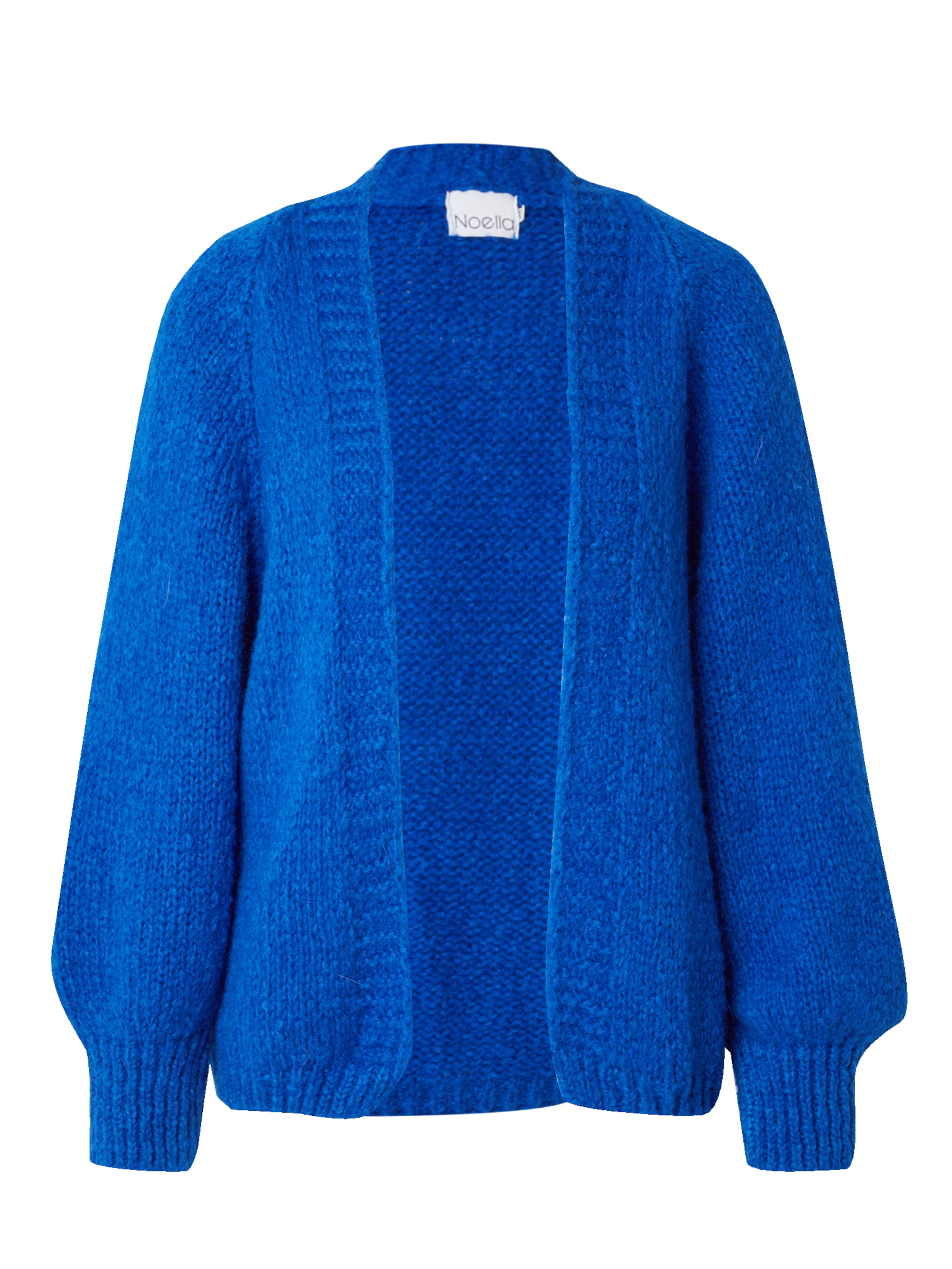 Geacă tricotată 'Fora' de la Noella pe albastru: față