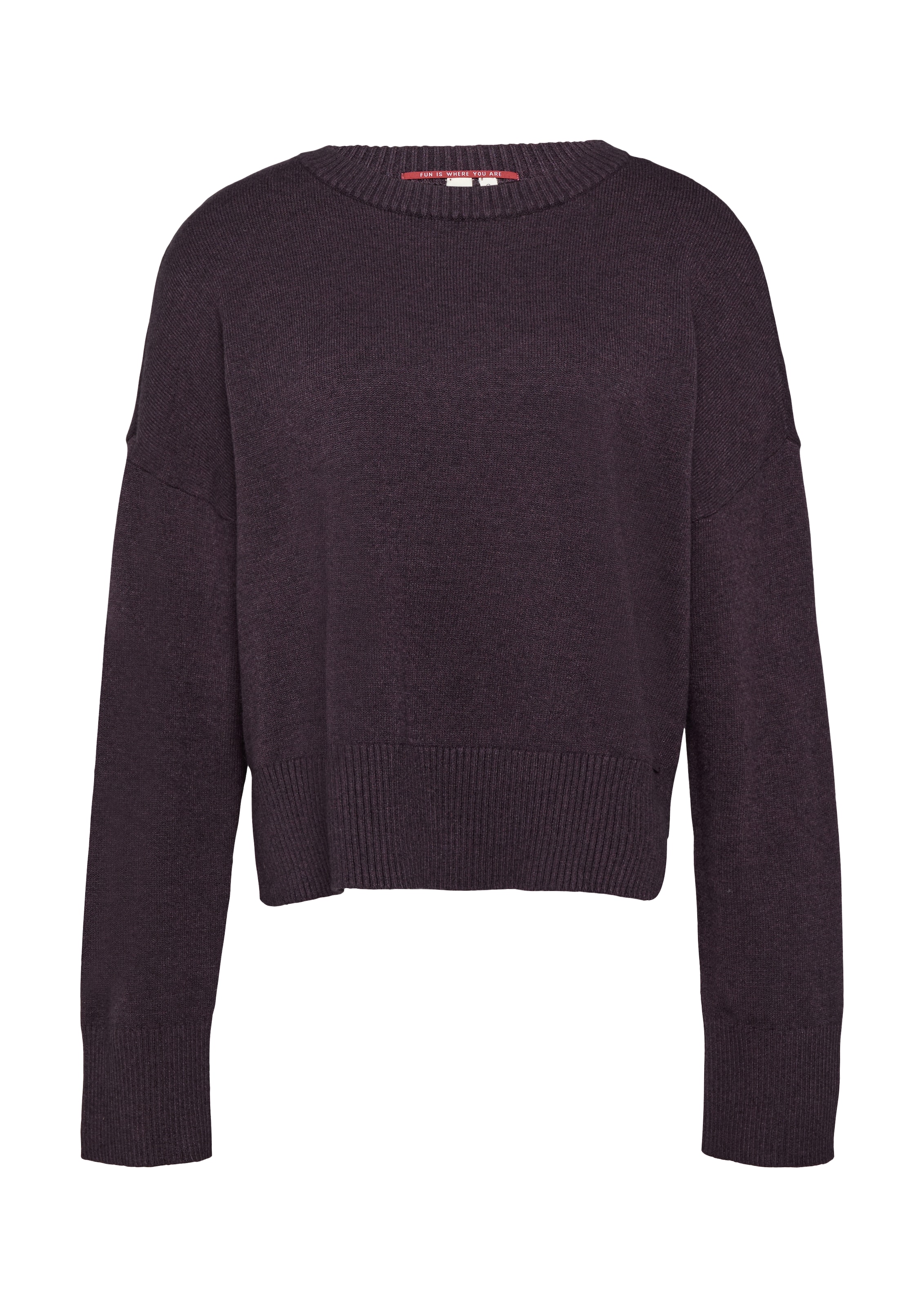 QS Sweater in Purple: front
