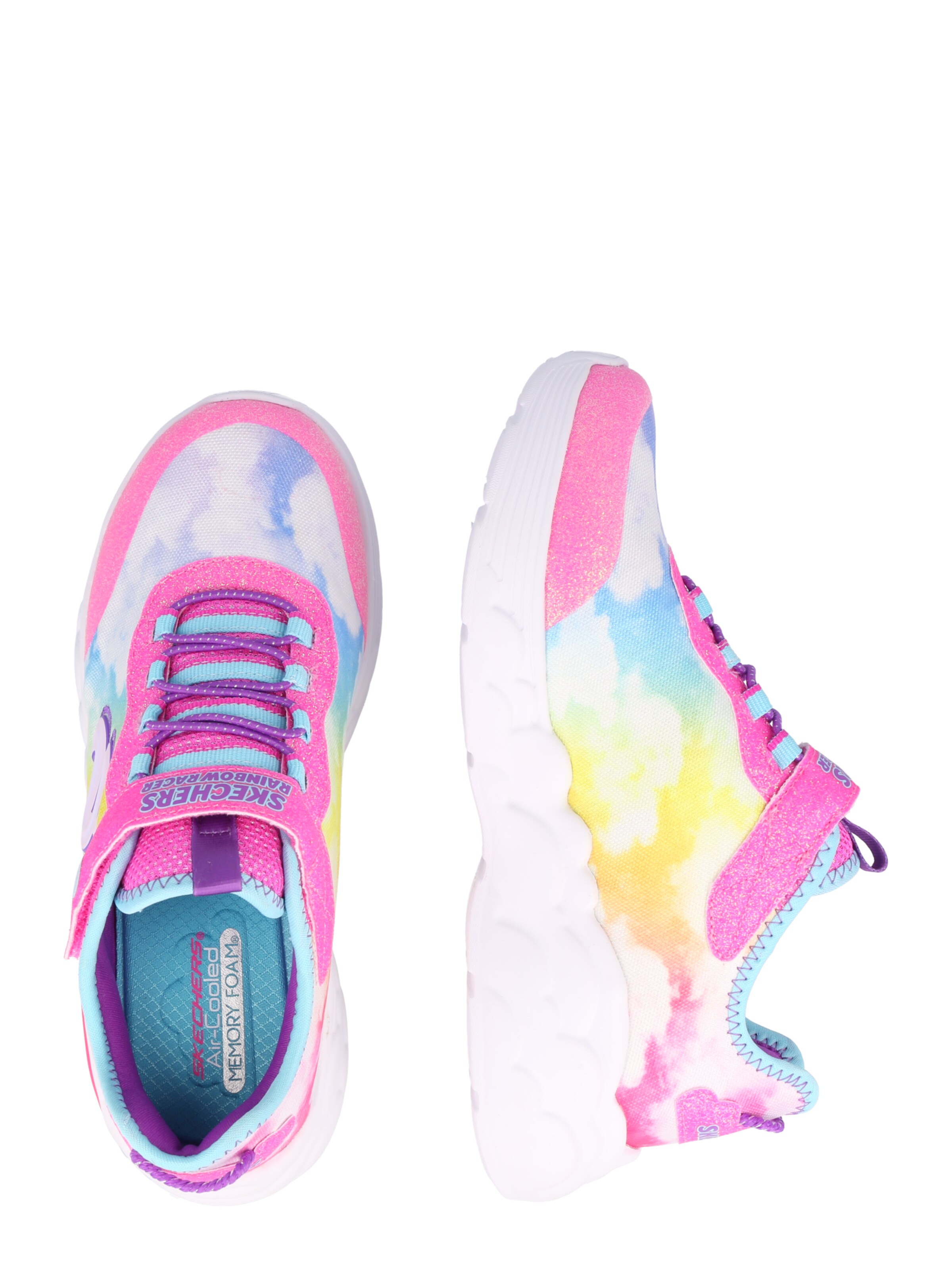 SKECHERS Sneakers 'Rainbow Racer' in Roze