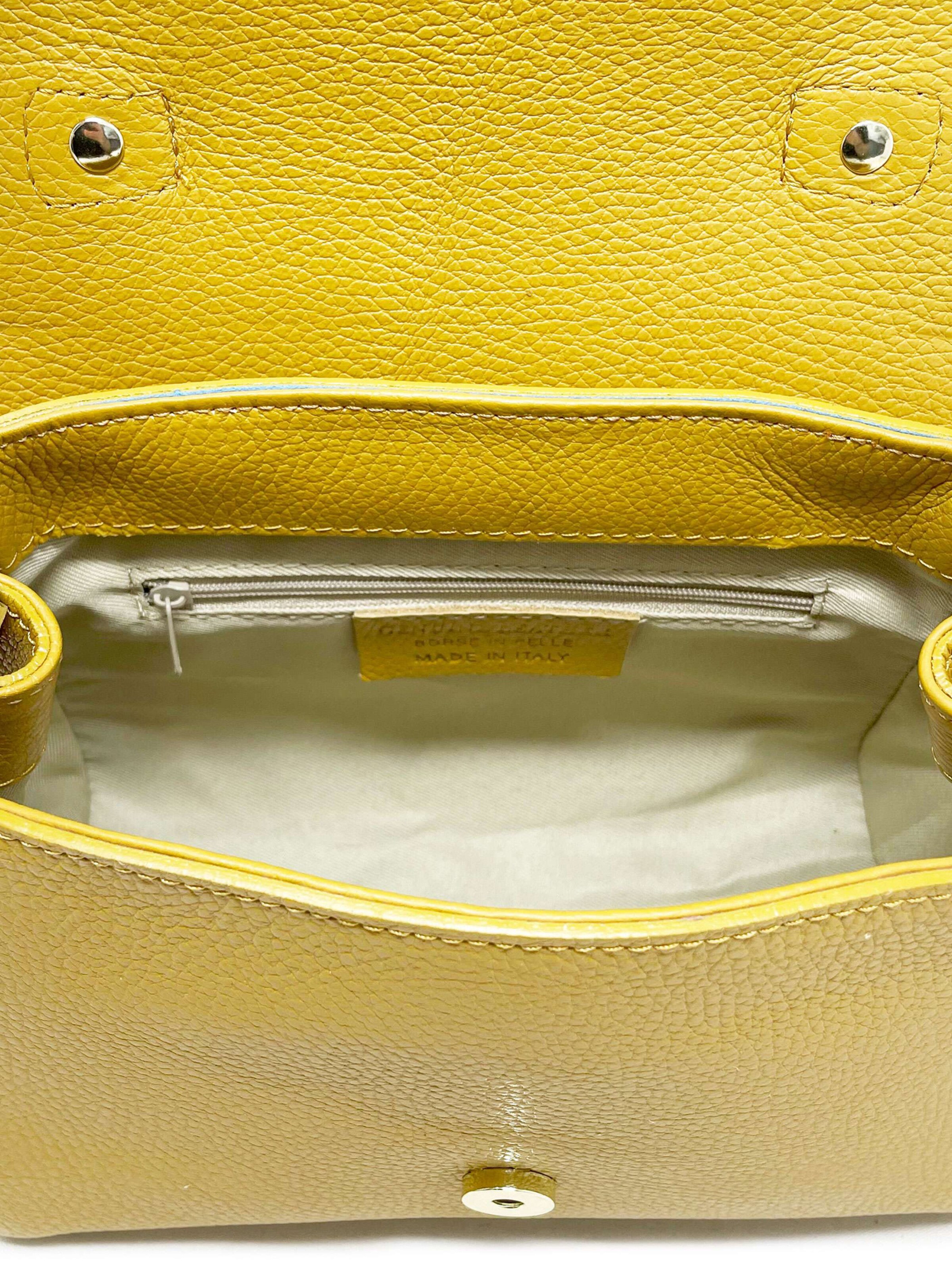 CHICCA BORSE Handbag in Yellow