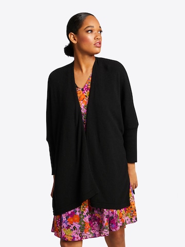 Cardigan Rich & Royal en noir : devant