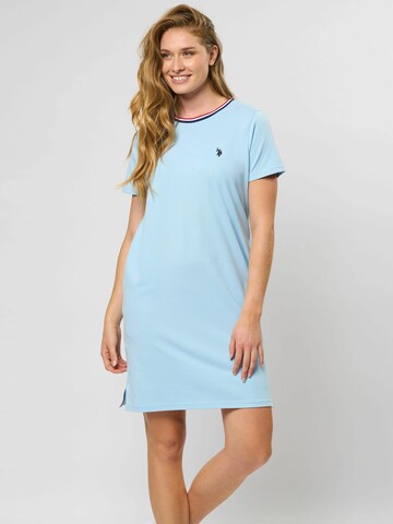 U.S. POLO ASSN. Mekko 'Ebba' värissä sininen: etupuoli