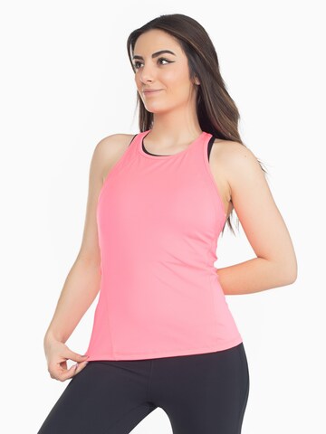 Spyder Sports Top in Pink: front