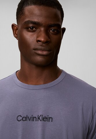 Pyjama long 'HOLIDAY' Calvin Klein Underwear en bleu