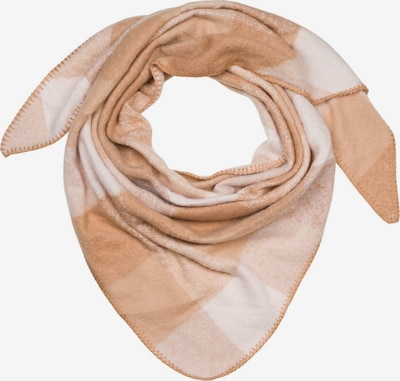 styleBREAKER Tuch 'Web Dreiecktuch Kariert' in One Size in beige, Produktansicht