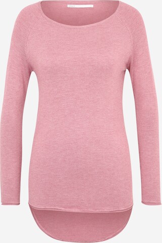Only Petite Pullover 'MILA' in Pink: predná strana