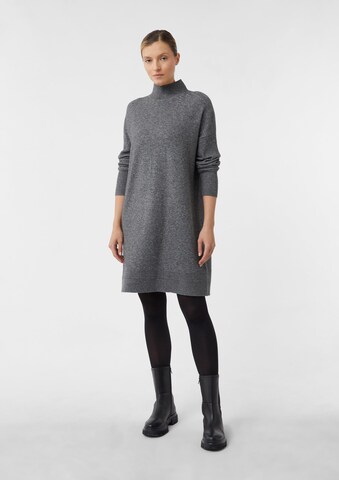 COMMA Gebreide jurk in Grijs