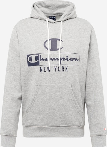 Champion Authentic Athletic Apparel Sweatshirt in Grey: front