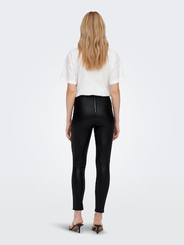 ONLY Skinny Broek 'PIPS' in Zwart