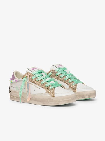 Crime London - Sapatilhas baixas em branco