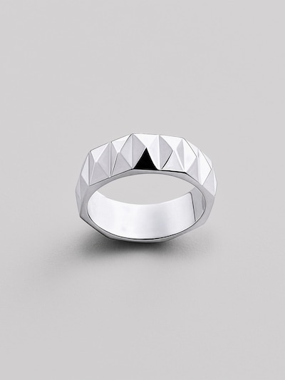 REYTEL Ring 'CRATERS' in 47 in Silver, Item view