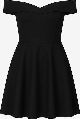 WOMAN VISION Jurk in Zwart: voorkant