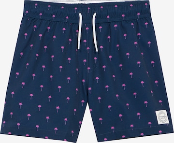 Abercrombie & Fitch Szorty kąpielowe 'CORE' w kolorze niebieski: przód