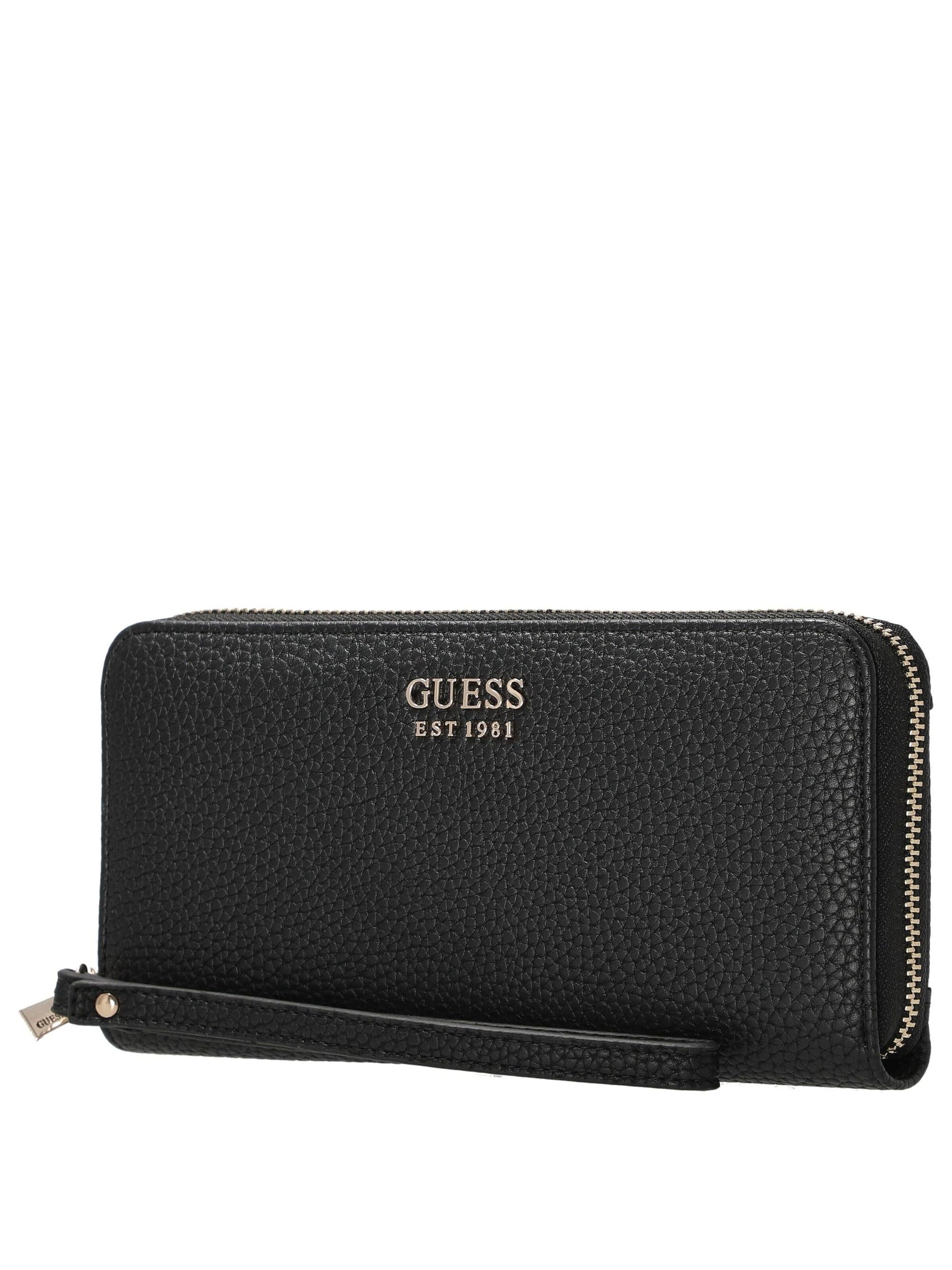 GUESS Originals Portemonnaie 'Brenton'‌‌ in Schwarz