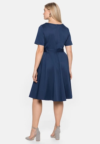 Robe de cocktail SHEEGO en bleu