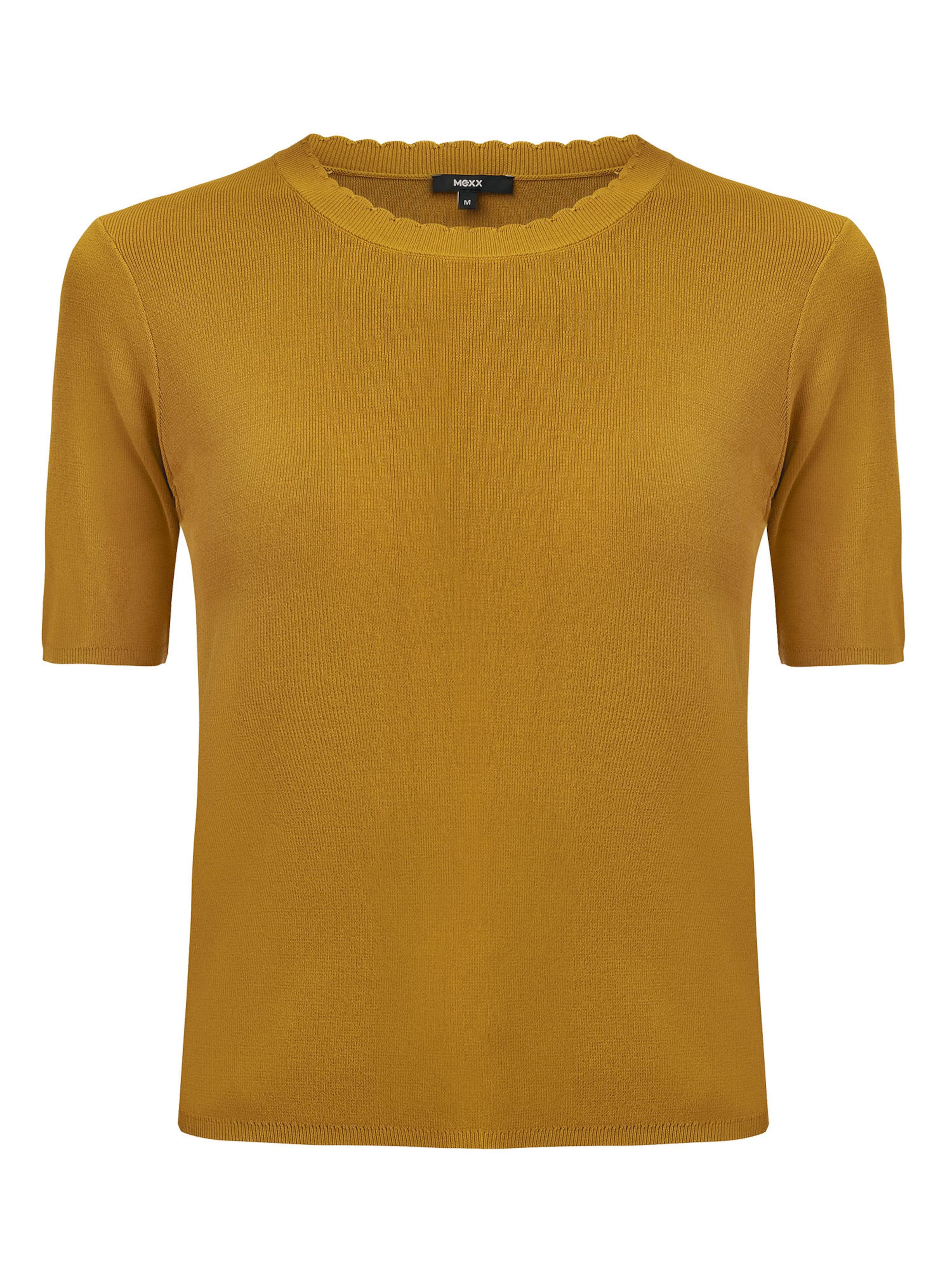 Pulover 'Gerbera' de la MEXX pe galben: față