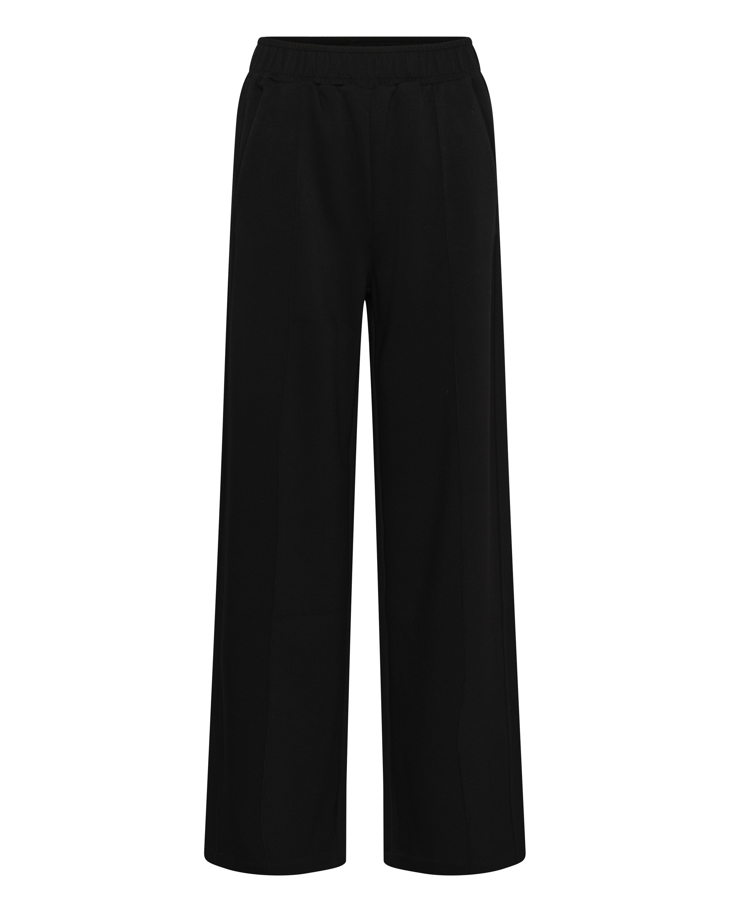 SAINT TROPEZ - Loosefit Pantalón plisado 'Umila' en negro: frente