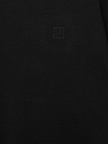 Pull&Bear Koszulka w kolorze czarny