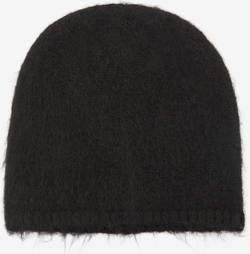 Pull&Bear Mütze in Schwarz: Vorderseite
