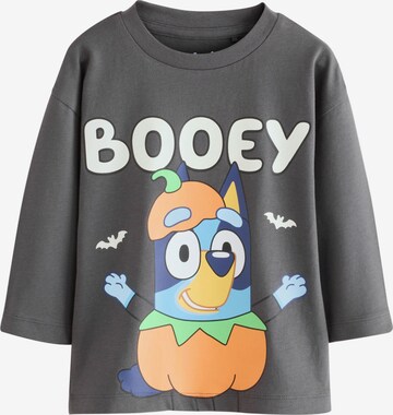 Next Shirt 'Mickey Mouse' in Grijs: voorkant