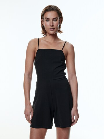 Tuta jumpsuit 'Lavinia' di EDITED in nero: frontale