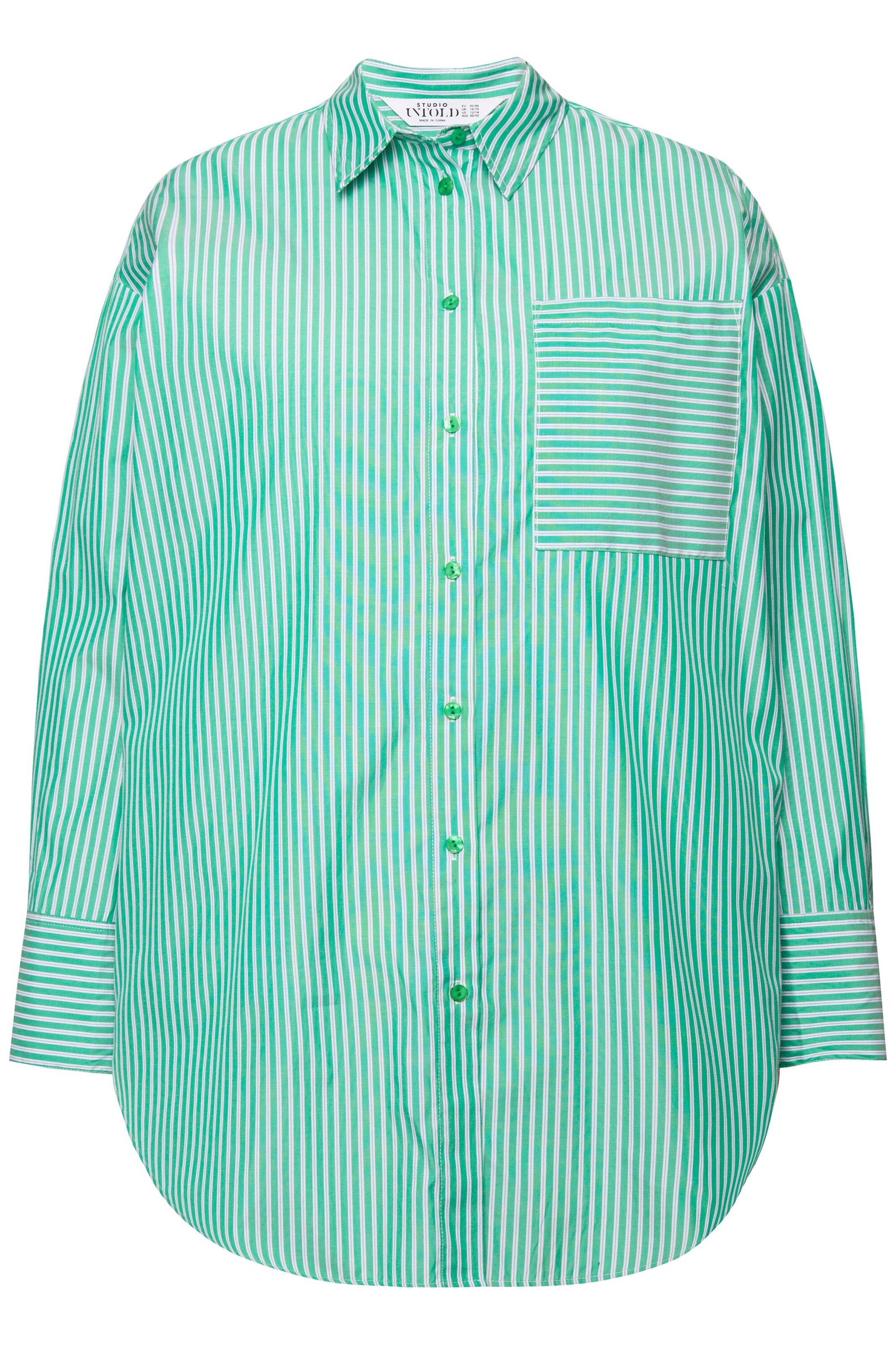 Studio Untold Bluse in Grün: Vorderseite