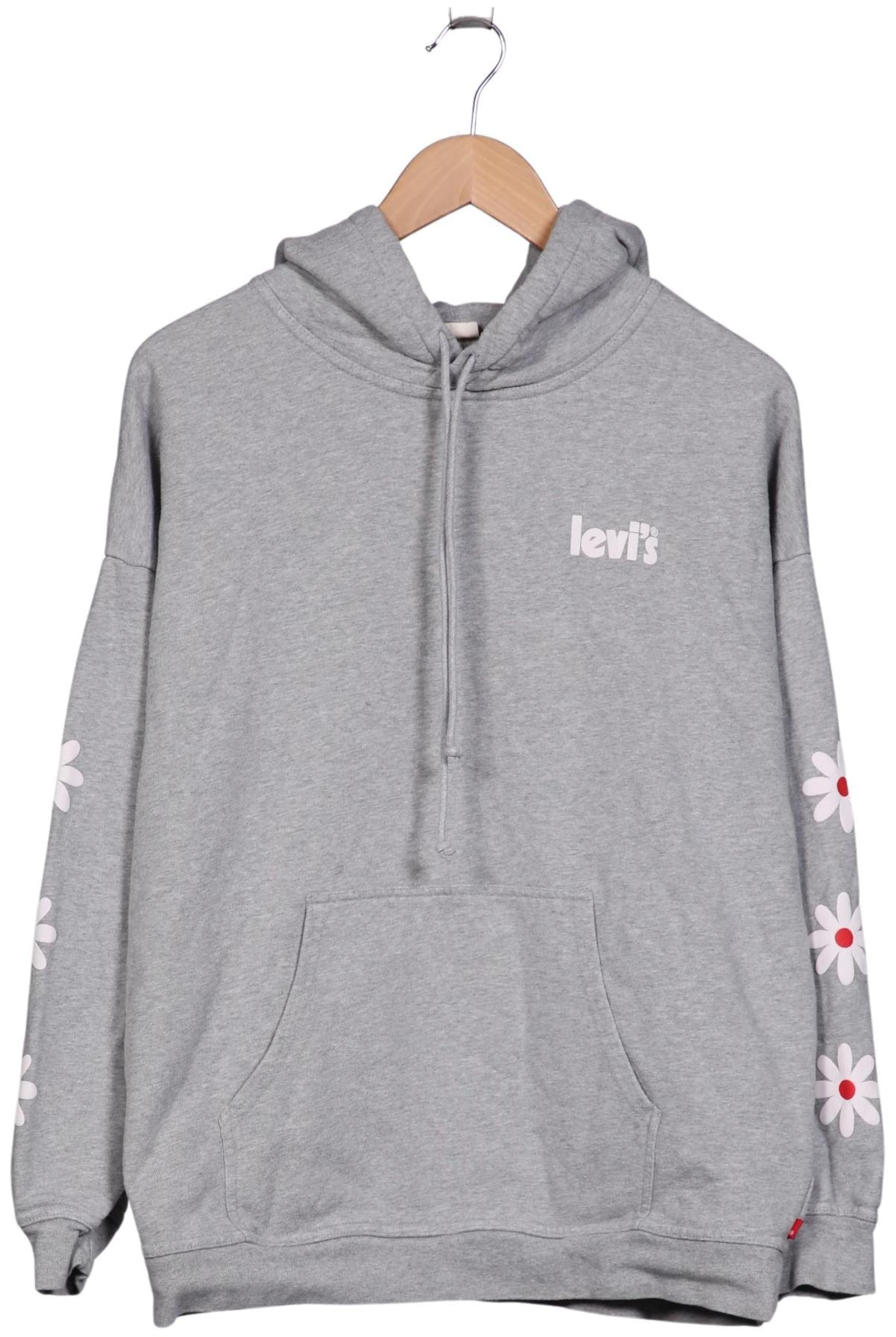LEVI'S ® Sweatshirt & Zip-Up Hoodie in S in Grey: front