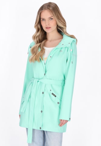 Schmuddelwedda - Abrigo funcional en verde: frente
