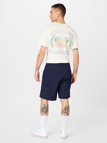 UNITED COLORS OF BENETTON Loosefit Shorts in Blau