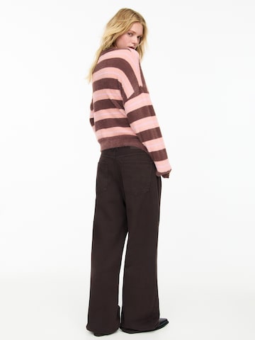 Pull&Bear Sveter - Ružová