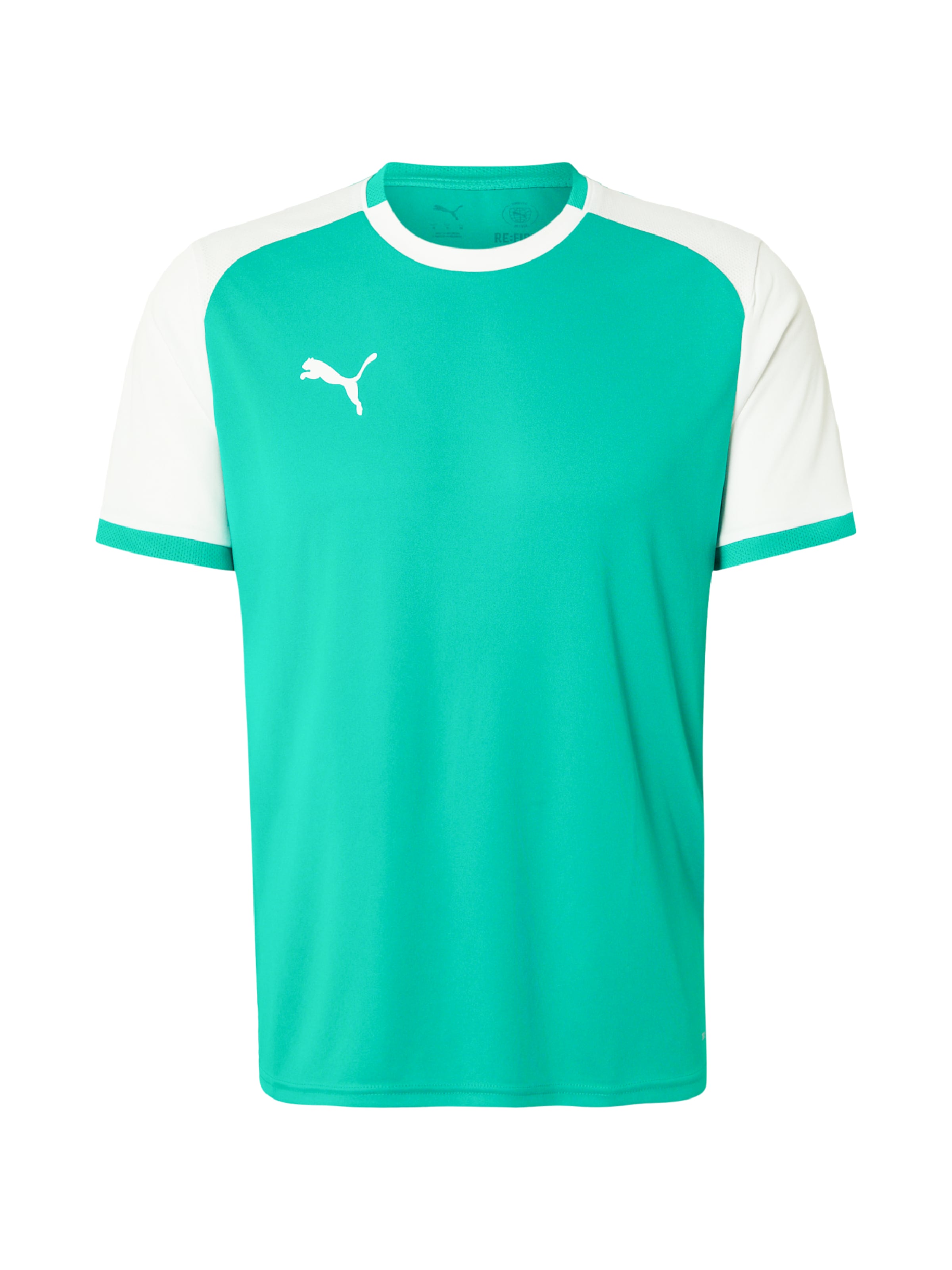 Tricou funcțional 'TeamLIGA26 Matchday' de la PUMA pe verde: față