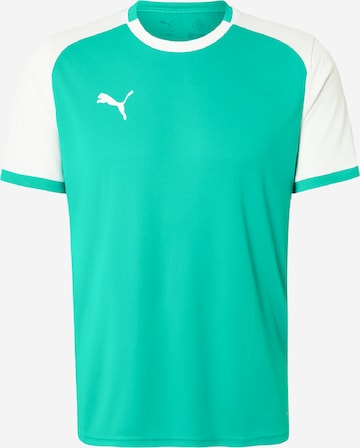 Tricou funcțional 'TeamLIGA26 Matchday' de la PUMA pe verde: față