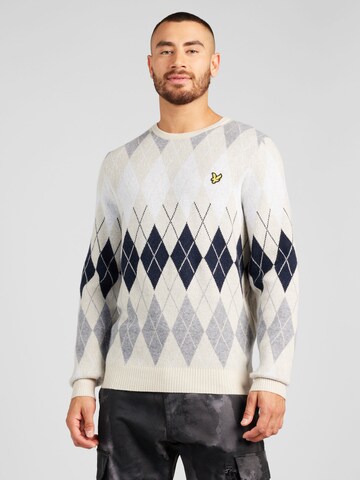 Lyle & Scott Pulóver - bézs: elől