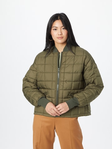 Sisley - Chaqueta de entretiempo en verde: frente