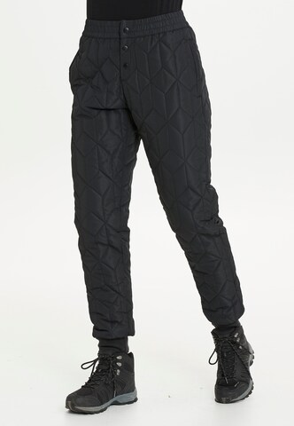 Weather Report Regular Outdoor Pants 'Anouk' in Black: front